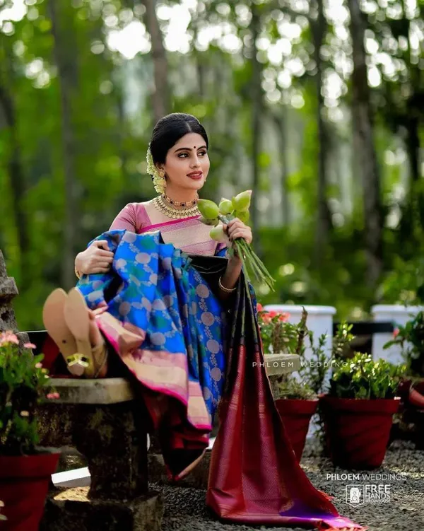Blue_Woven_Kanjivaram_Silk_Saree_with_Saree_Cover